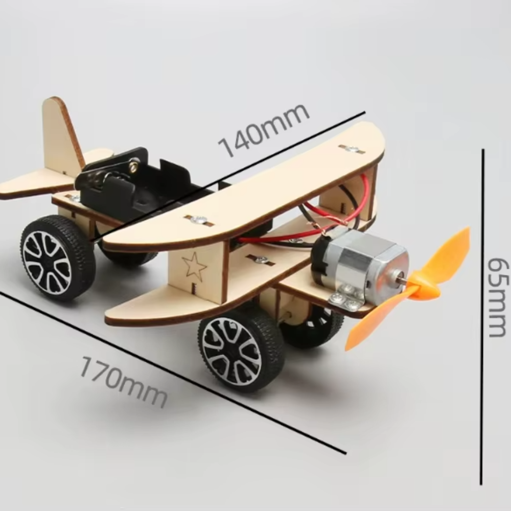 Wooden DIY STEM Builder Kit