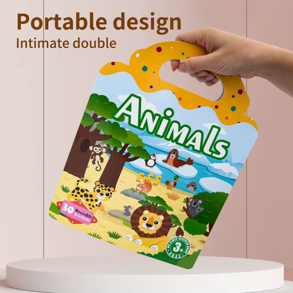 Reusable Sticker Activity Book