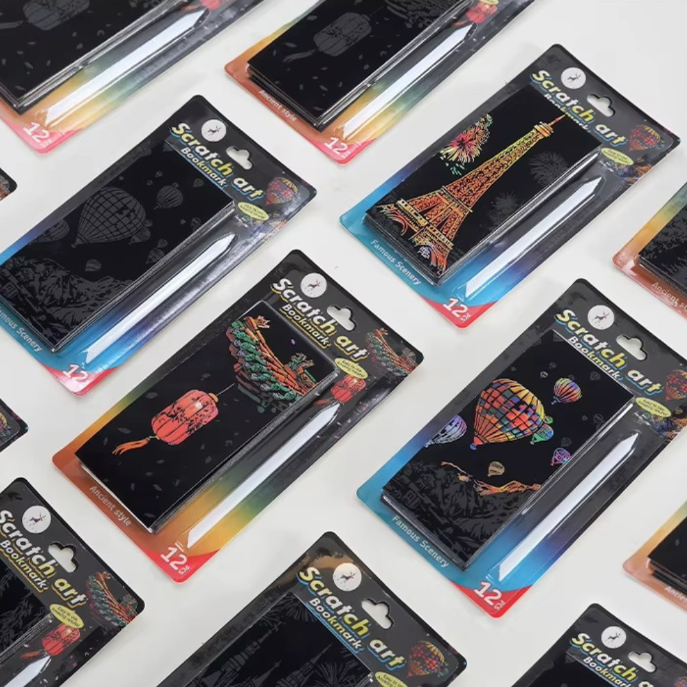 Scratch Art Magic Reveal Set